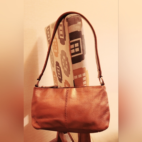 The Sak Pink Label copper leather hobo shoulder bag 100% Leather - Picture 13 of 14